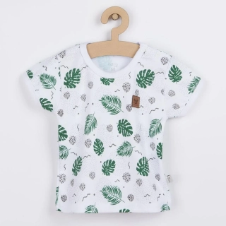 Kojenecké tričko s krátkým rukávem Koala Nature velikost 80 (9-12m)