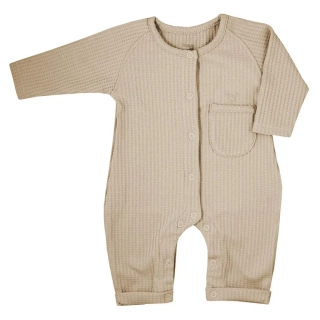 Kojenecký overal Koala Bello beige velikost 56 (0-3m)