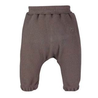 Kojenecké tepláčky Koala Pure brown velikost 68 (4-6m)