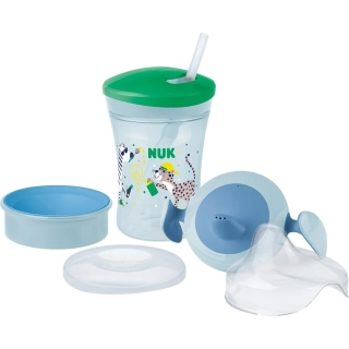 Dětský hrníček NUK LEARN TO DRINK SET boy