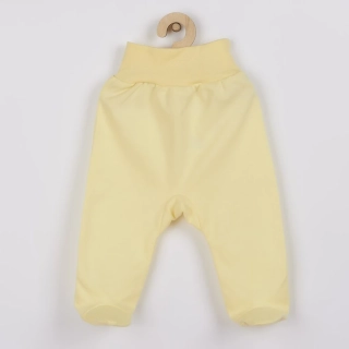Kojenecké polodupačky New Baby žluté velikost 74 (6-9m)