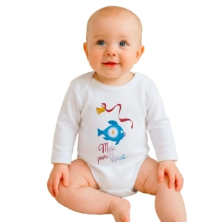 Body s potiskem New Baby Moje první Vánoce velikost 50