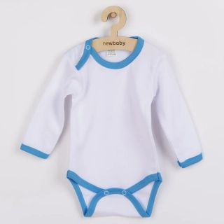 Kojenecké body New Baby s modro-tyrkysovým lemem, vel. 86 (12-18m)
