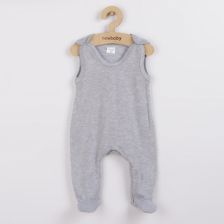Kojenecké dupačky New Baby Classic II šedé, vel. 80 (9-12m)