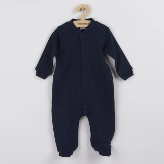 Kojenecký overal New Baby Classic II tmavě modrý velikost 80 (9-12m)
