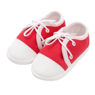 Kojenecké capáčky tenisky New Baby červené 3-6 m velikost 3- 6 m