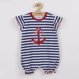 Holčičí letní overal New Baby Marine velikost 56 (0-3m)