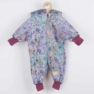 Softshellový kojenecký overal New Baby Mořské panny velikost 74 (6-9m)
