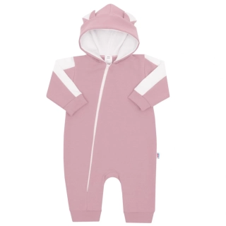 Kojenecký teplákový overal New Baby The Best růžový velikost 92 (18-24m)