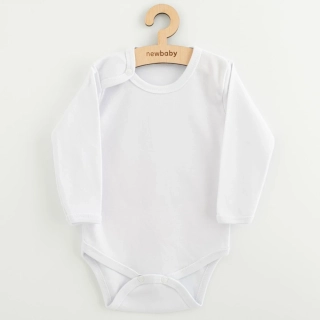Body dlouhý rukáv New Baby II - bílé