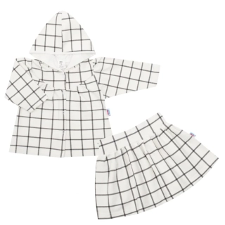 2-dílný komplet pro holčičku New Baby Cool Girls bílá velikost 86 (12-18m)