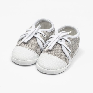 Kojenecké tenisky capáčky New Baby jeans šedá 3-6 m velikost 3- 6 m
