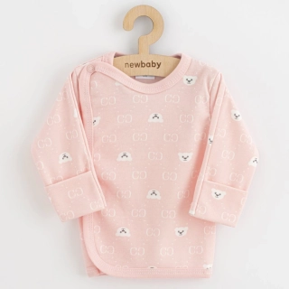 Kojenecká košilka New Baby Classic II medvídek bílý, vel. 50