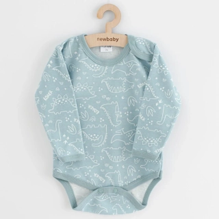 Kojenecké body New Baby Classic II dino mátový velikost 80 (9-12m)