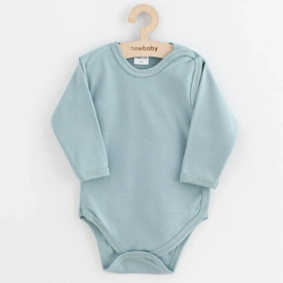 Kojenecké celorozepínací body New Baby Classic II tmavě mátové, vel. 62 (3-6m)