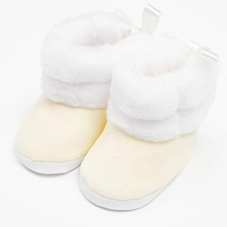 Kojenecké zimní kozačky New Baby béžové 6-12 m velikost 6-12 m