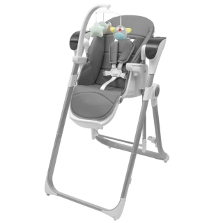 New Baby Smart jídelní židlička 2v1 šedá