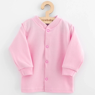 Kojenecký bavlněný kabátek New Baby Happy Elephant pink, vel. 74 (6-9m)