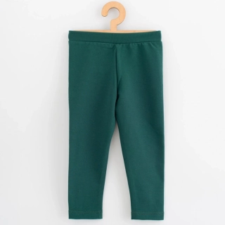 Dětské legíny z teplákoviny New Baby Kindergarten green velikost 116/122