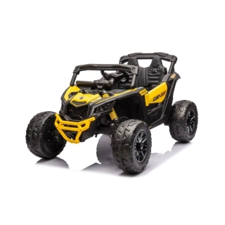 Elektrické autíčko Baby Mix Buggy Hornet 12V 4.5Ah žluté