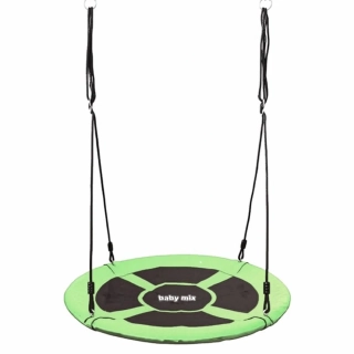 Houpací kruh čapí hnízdo 100 cm Baby Mix zelený