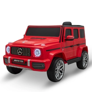 Elektrické autíčko Baby Mix Mercedes-Benz  G63 AMG červené