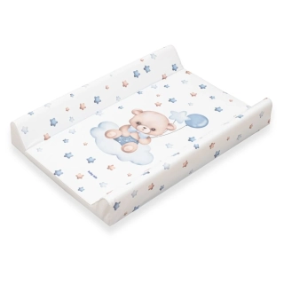 Přebalovací nástavec Baby Mix Medvídek 47x70cm modrý