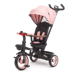 Luxusní dětská tříkolka s osvětlením Milly Mally Twinkle pink