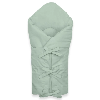 Klasická šněrovací zavinovačka New Baby sea green