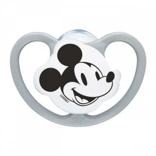 Dudlík NUK Perfect Match Air Disney Mickey Mouse 6-18 měsíců grey velikost 6-18 m