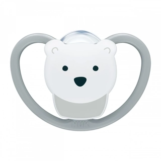 Dudlík NUK Perfect Match Air POLAR BEAR 6-18m 1ks box velikost 6-18 m