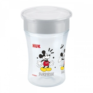 Dětský hrníček Magic NUK Cup Mickey Mouse (8+ m.) NUK 360° 230 ml