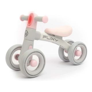 Dětské odrážedlo s LED světlem Milly Mally FLIXY pink