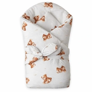 Dětská zavinovačka New Baby Sweet baby bears 80x80 cm