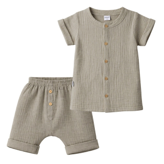 Kojenecká mušelínová košile s kraťasy New Baby linen velikost 68 (4-6m)