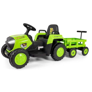 Elektrický traktor Milly Mally Rolly green