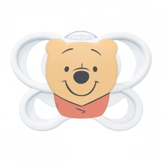 Dudlík NUK Perfect Match Air Disney Medvídek Pú 0-6 měsíců white velikost 0-6 m