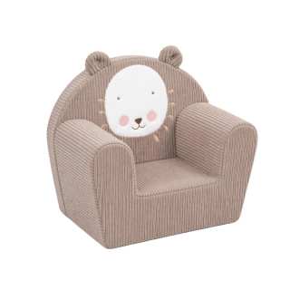 Dětské křeslo Manšestrové New Baby Lev