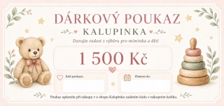  Dárkový poukaz v hodnotě 1500 Kč