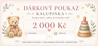  Dárkový poukaz v hodnotě 2000 Kč