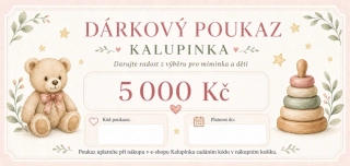 Dárkový poukaz v hodnotě 5000 Kč