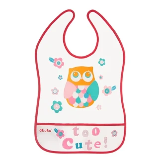 Dětský bryndák s kapsičkou Akuku Owl